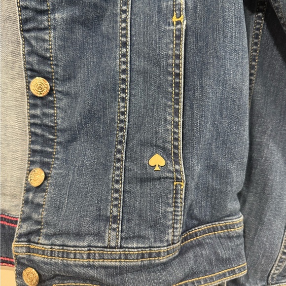 Kate Spade Blue Denim Jacket - Picture 3 of 4